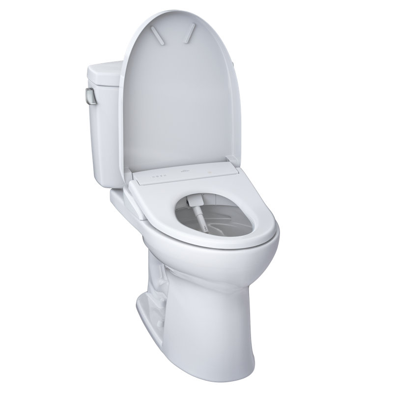 Drake® II 1.28 GPF Elongated Floor Mounted 100.9 lbs Weight Two-Piece Toilet (Seat Included)
