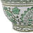 Classic Chinoiserie Ceramic Outdoor Planters Set for Patio Styling - Decorative Indoor Flower Pots for Living Room  and Home Decor - Set of 2-447057183-338403815