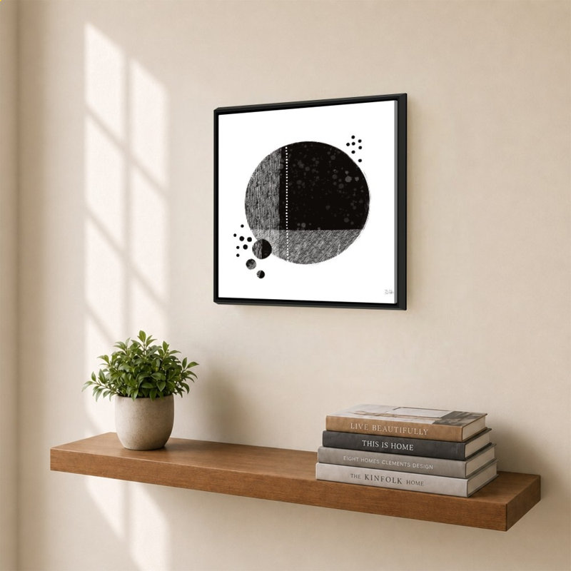 Tribeca I par Melissa Averinos - Impression sur toile, 28" H x 28" W, Black