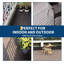 30cm L x 23cm W Plastic Interlocking Deck Tile-126239096