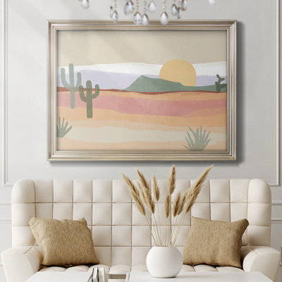 «Cactus Plateau I Cactus Plateau», reproduction d'art sur toile