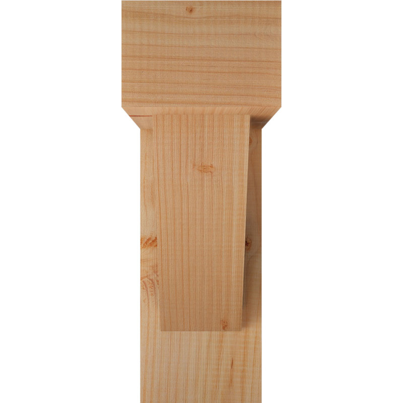 Support de bloc traditionnel avec entretoise décalée, 18 po x 18 po, Sapin Douglas de l 6 po (scié brut)