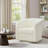 Chenille Upholstered Swivel Accent Chair -151578944