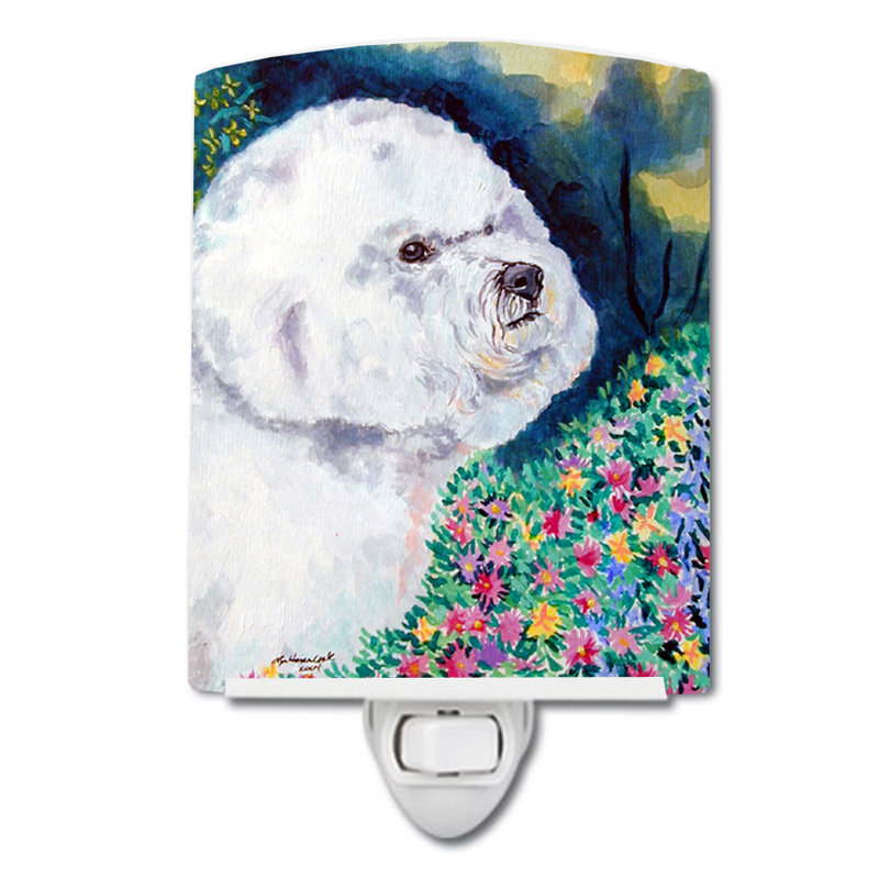 Bichon Frise Ceramic Night Light