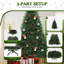 Green Artificial Pine Christmas Tree with Stand-256245042