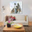 Black Bear On Blue by Carol Robinson - Wrapped Canvas Painting-50005875