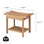 Banc de douche en bois manufacturé Ayondela-1481170242