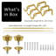 Tringle à rideaux double 5/8 po avec embouts Chiodo-862021185-871357680
