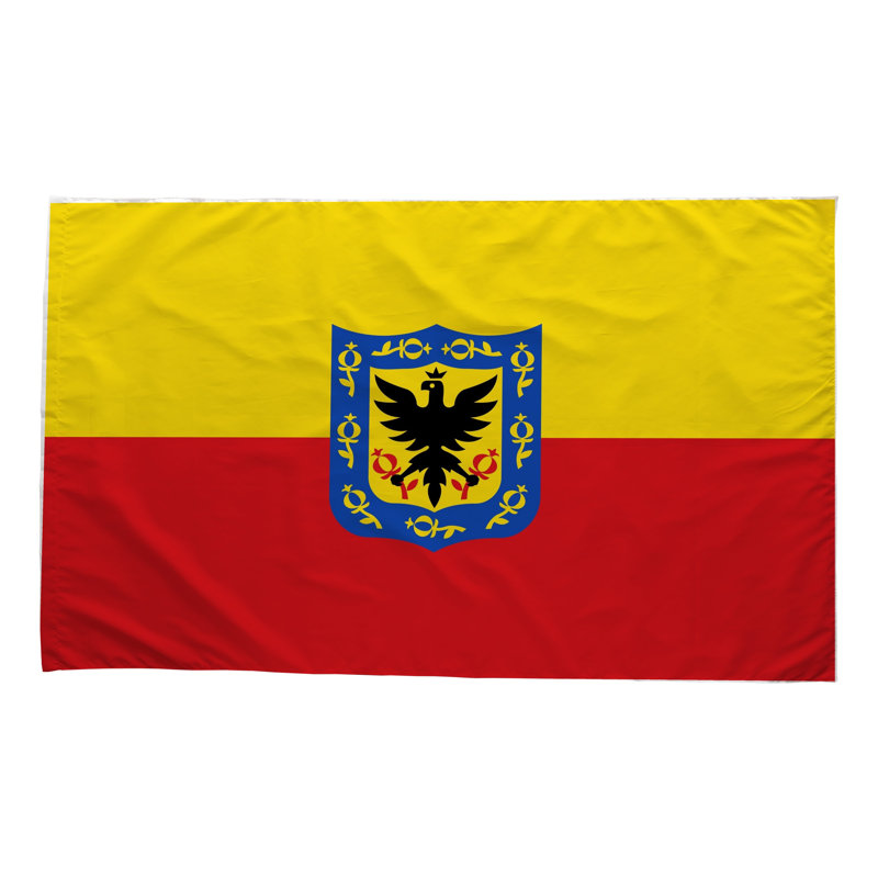 Drapeau de la ville de Bogota - drapeau extérieur, H 36 po x l 60 po