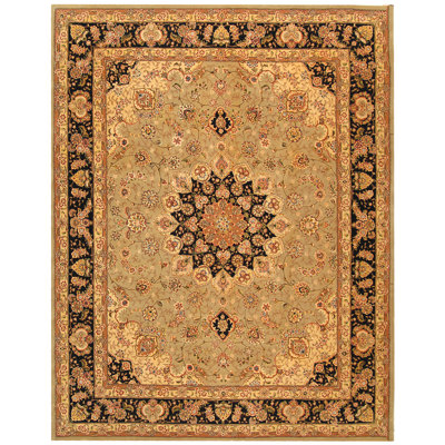Tapis oriental en soie et laine Persian Court