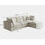 Canapé modulaire en forme de L de Boneless-362157100