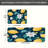 Lemon & Floral, Kitchen Mats Set Of 2-1667538541