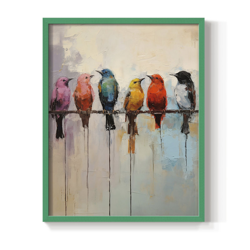 "ANIMALS Series dxiii", Vert, H 11 po x l 9 po