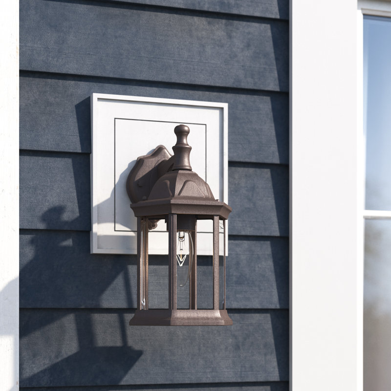 Dafinel Aluminium Wall Light, Rust