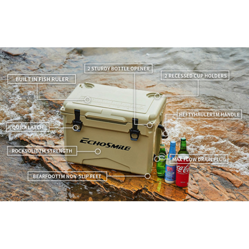25Qt New Insulated Box, khaki