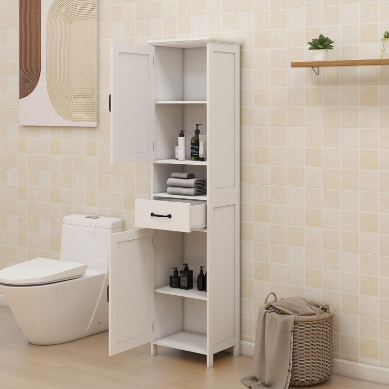 Armoire sur pied à porte étroite