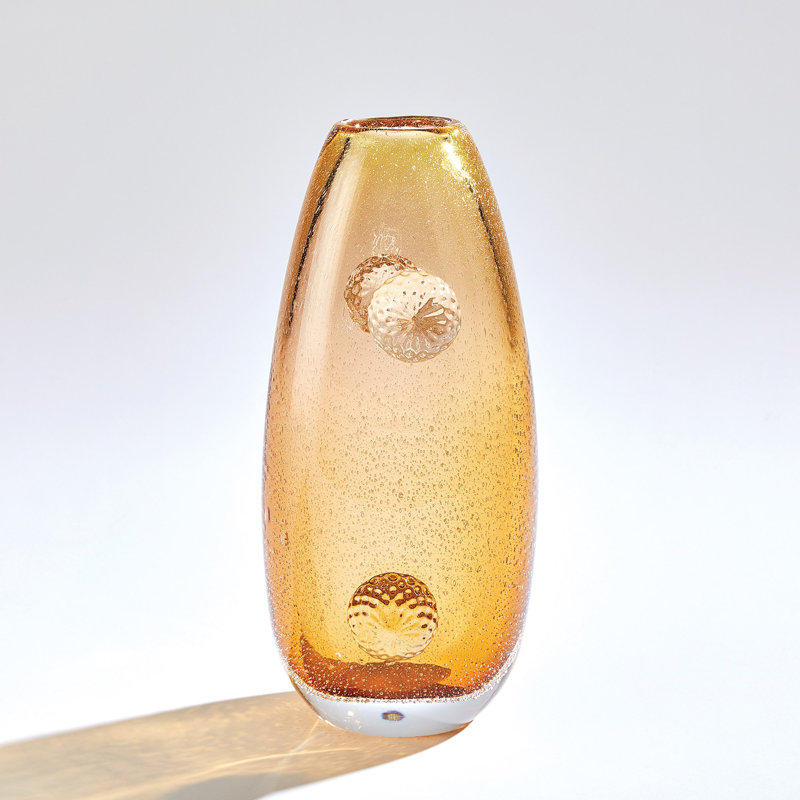 Vase de table en verre Pom Pom