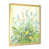 Impression dorée sur toile encadrée
