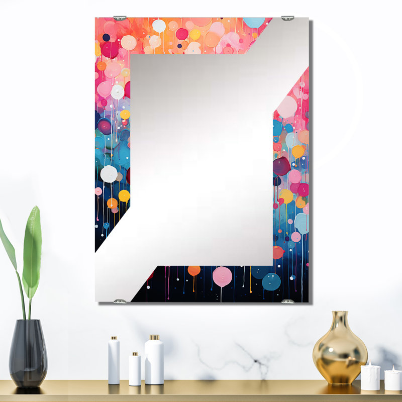 Murby - Miroir mural Pop Art MIR135790, 32 po x 24 po