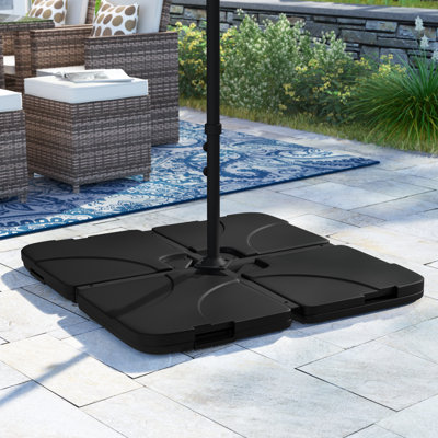 8.84kg Plastic Free Standing Umbrella Base