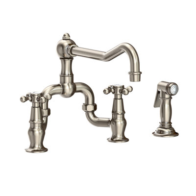 Chesterfield Bridge Faucet with Side Spray