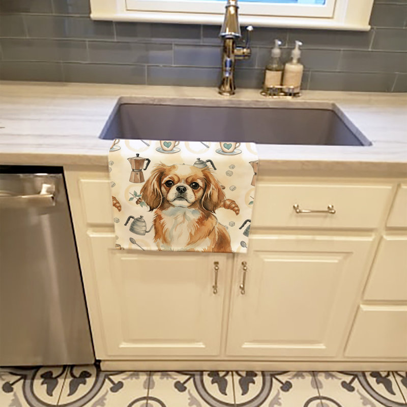 Serviette de cuisine Tibetan Spaniel, Épagneul tibétain