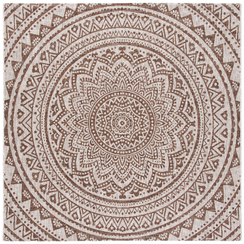 Tapis d'intérieur / extérieur Amedee Performance, Carré 3 pi