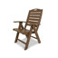 Fauteuil à dossier haut Trex Yacht Club