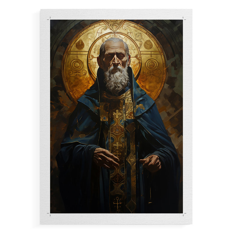 Série Religious Lxxxv - reproduction sur toile de qualité supérieure seulement - non encadrée - prête à être accrochée