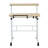 Normia Mobile Standing Desk With Wheels, Height Adjustable Stand Up Laptop Desk,  Sit-Stand Desk With Tiltable Top, Portable Rolling Computer Desk For Home Office-1127226959