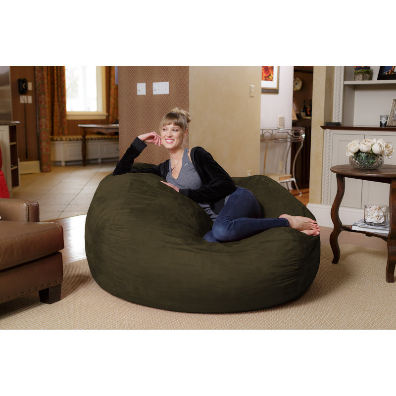 Grand sac de pois classic, Olive
