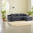 Compression Comfort Sectionals, Corduroy L Shape Modern Home Sofa