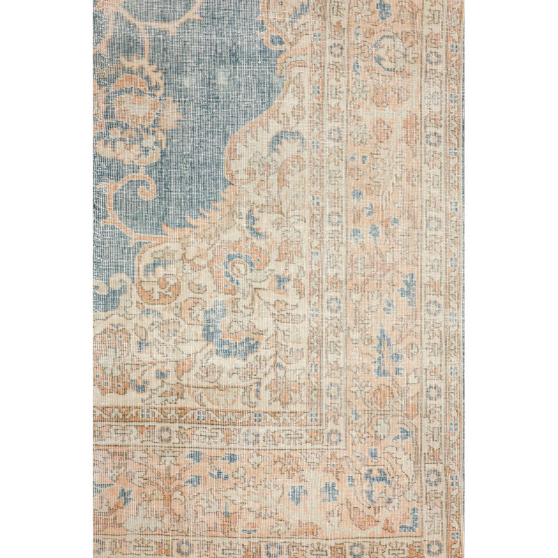 Tapis unique rétro style vintage des années 1950 de 8 pi x 11 pi 10 po Vintage Wash