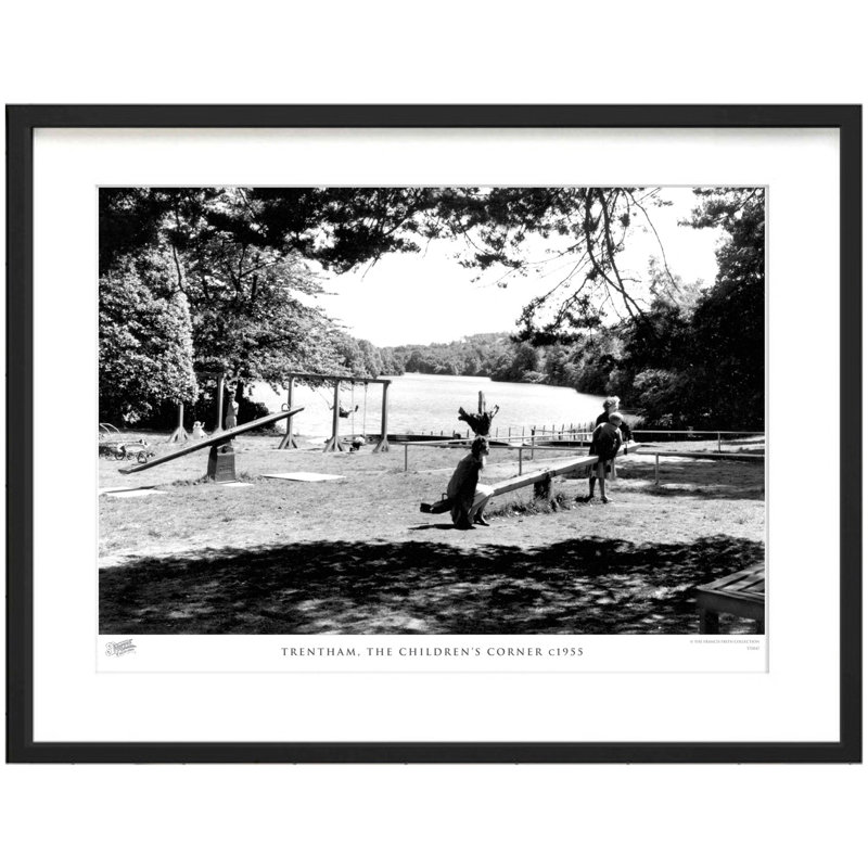 Trentham, The Childrens Corner C1955 - Single Picture Frame Print, 60cm H x 80cm W x 2.3cm D
