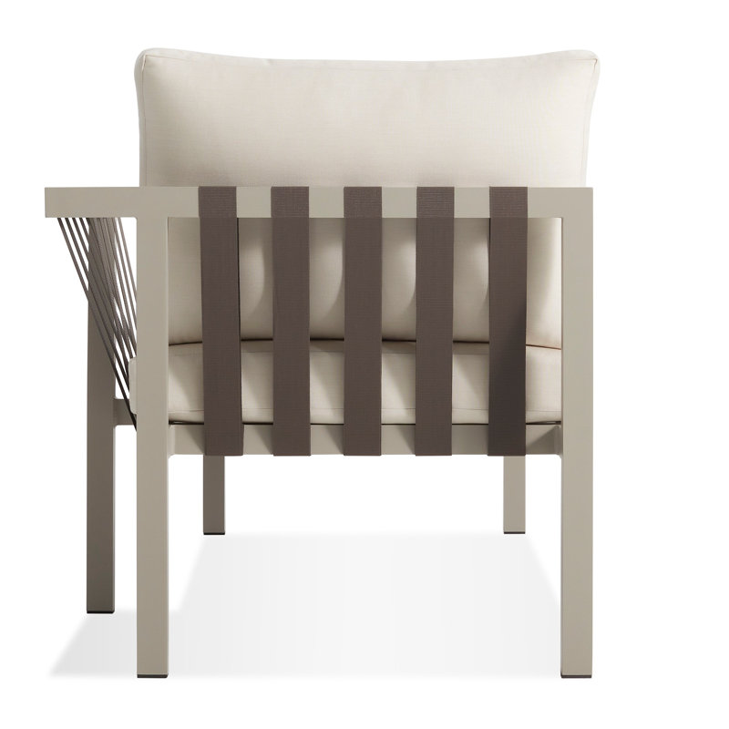 Jibe Right Arm Chaise, Gray, Sunbrella Canvas