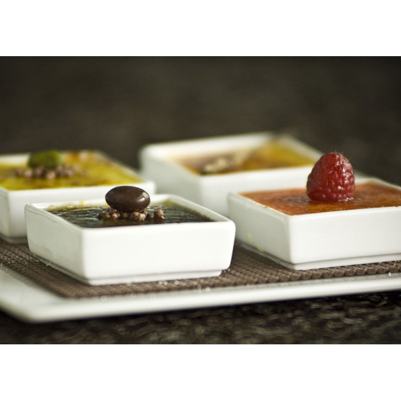 Desserte Spiral Square Condiment, Blanc euro