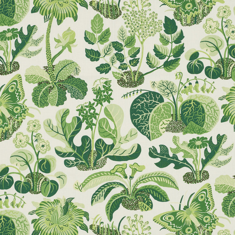 Exotic Butterfly Fabric, Leaf