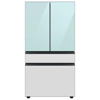 Bespoke 4-Door French Door Refrigerator (29 cu. ft.) with Beverage Center™ - Middle and Bottom Panels