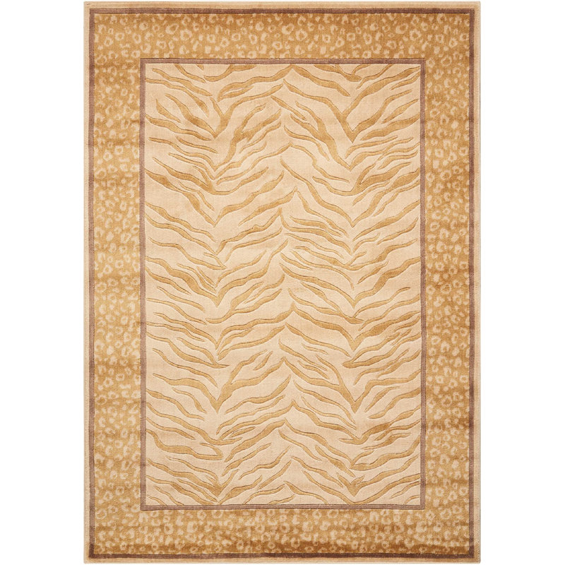 Alelia Animal Print Indoor Rug, Rectangle 5'3" x 7'5"