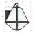 Maribel Black 12.75'' H Outdoor Wall Lantern