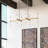 Bojanka 12 - Light Dimmable Modern Linear Chandelier
