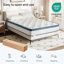 White Noise Pocket Sprung Mattress-123243897