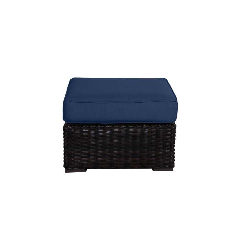 Repose-pieds Woodham, Bleu marine