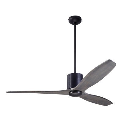LeatherLuxe Downrod Ceiling Fan
