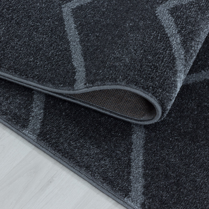 Eustache Solid Colour Flatweave Area Rug, Rectangle 160 x 230cm