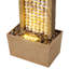 Weather Resistant Floor Fountain with Light-115290535