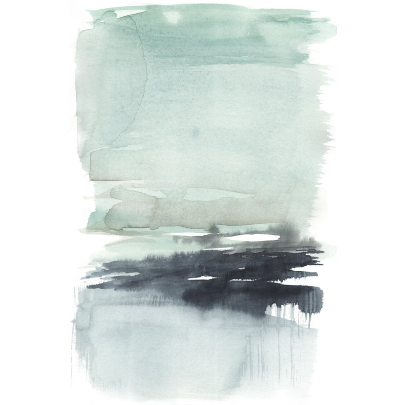Teal Moor II - Painting, Wrapped Canvas, 30cm H x 20cm W