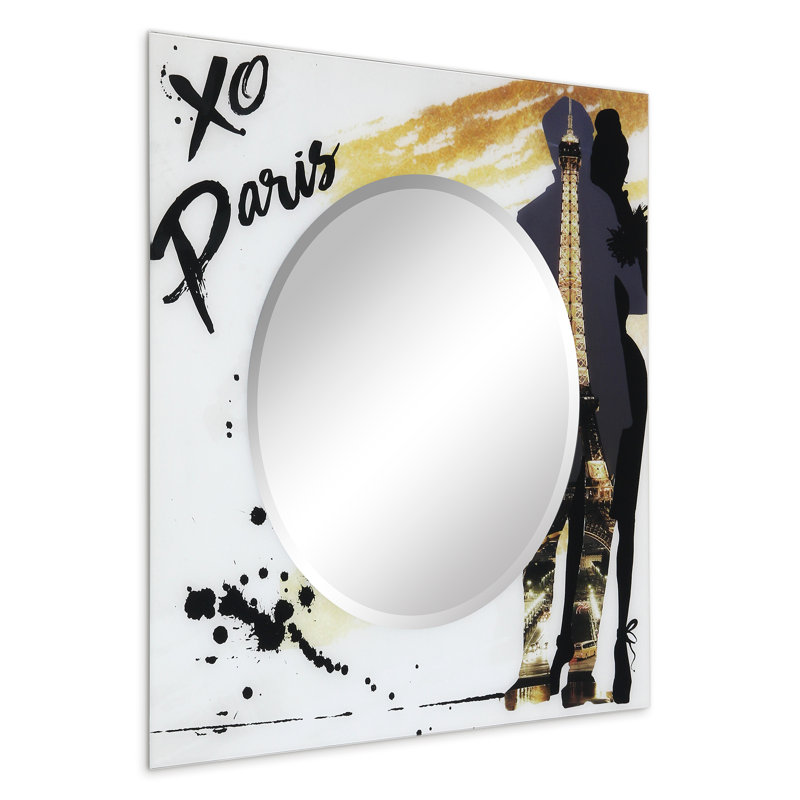 Brooksland Glass Square Mirror