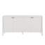 Buffet blanc festonné 4 portes Emmeline-106714567