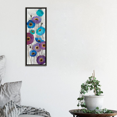 «Bold Anemones Panel II» par Silvia Vassileva, reproduction d'art sur toile